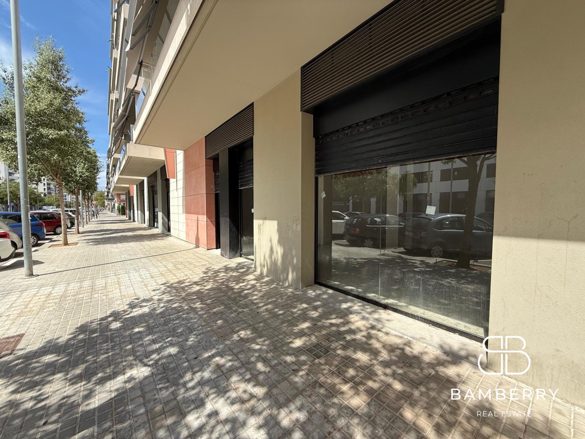 84 m² newly built open-plan premises on the ground floor