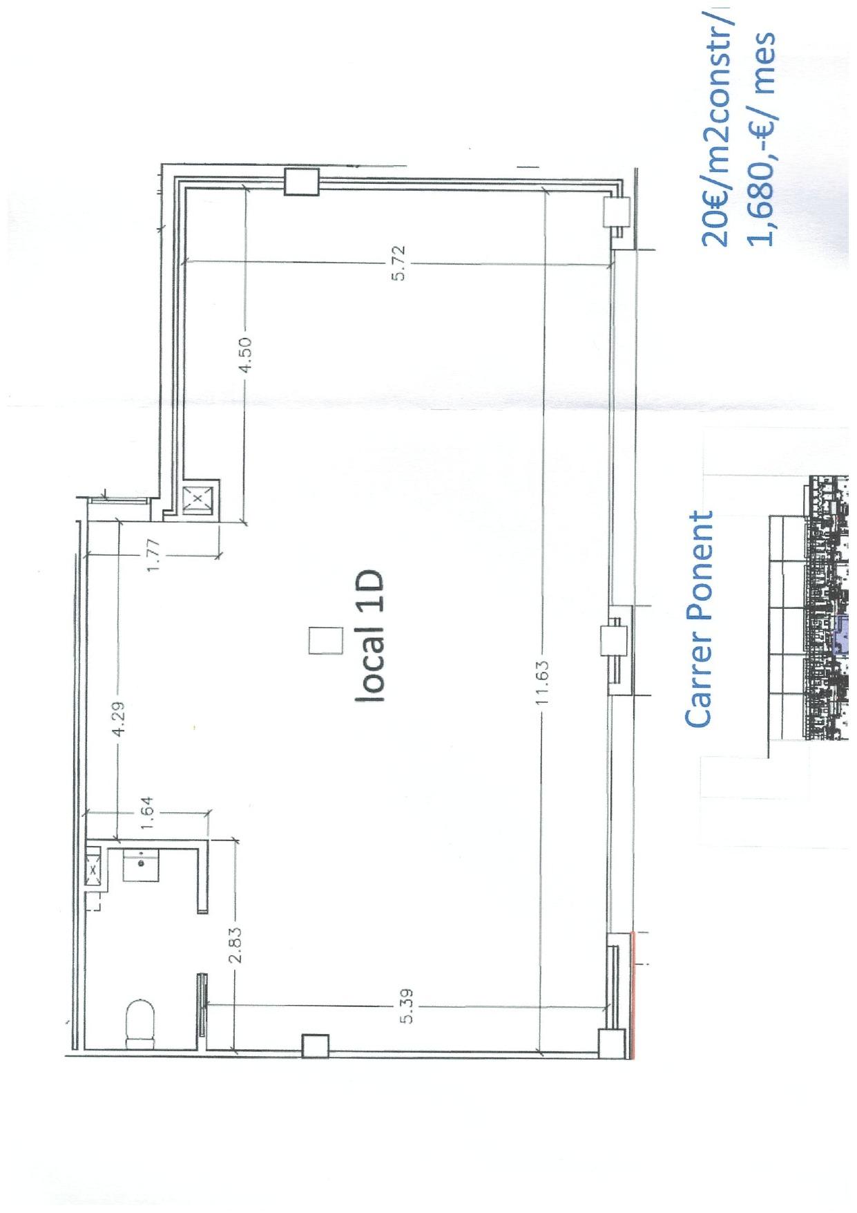 Spacious and bright 84 m² premises-30