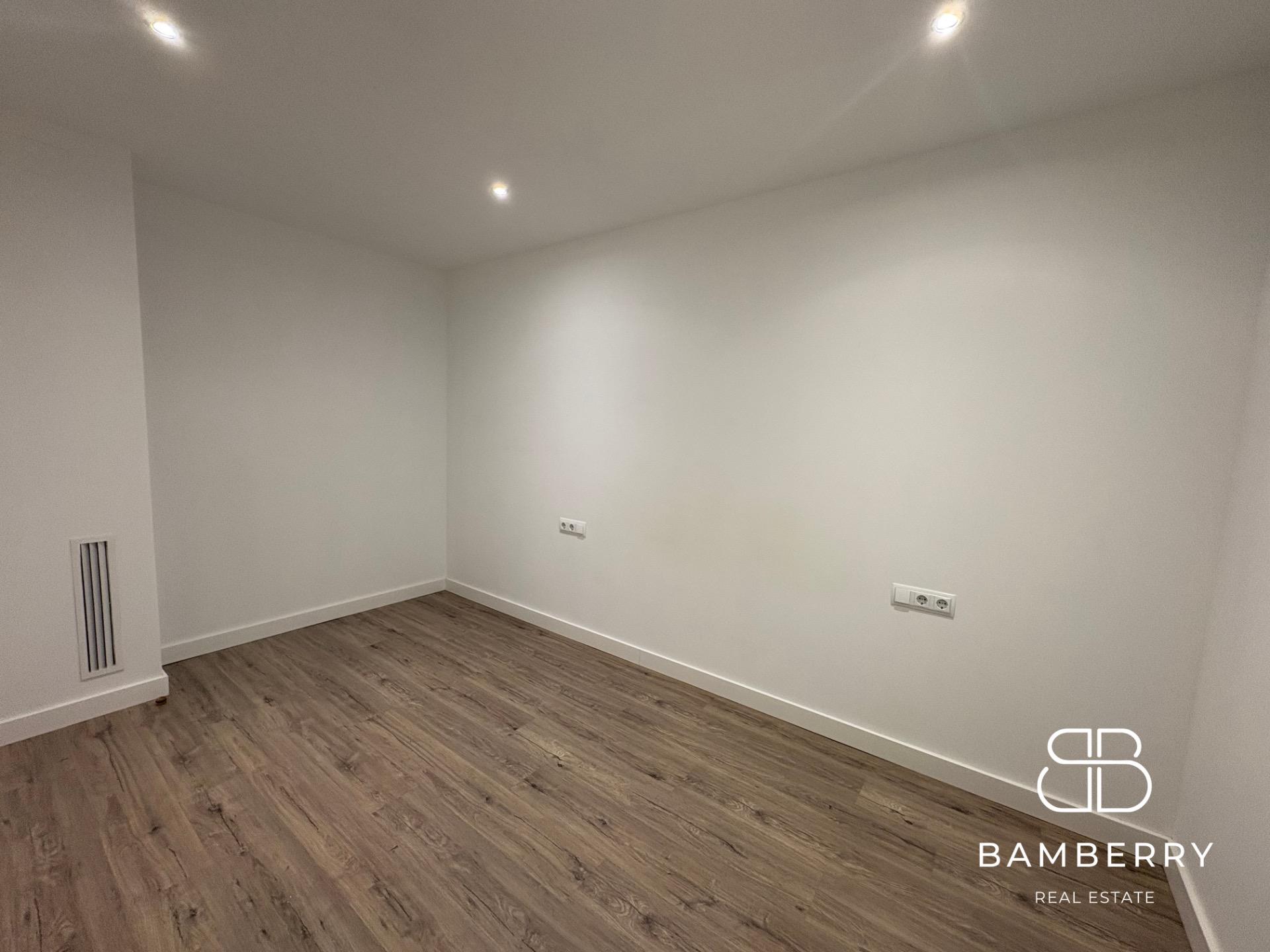 Renovated ground floor with small patio-17