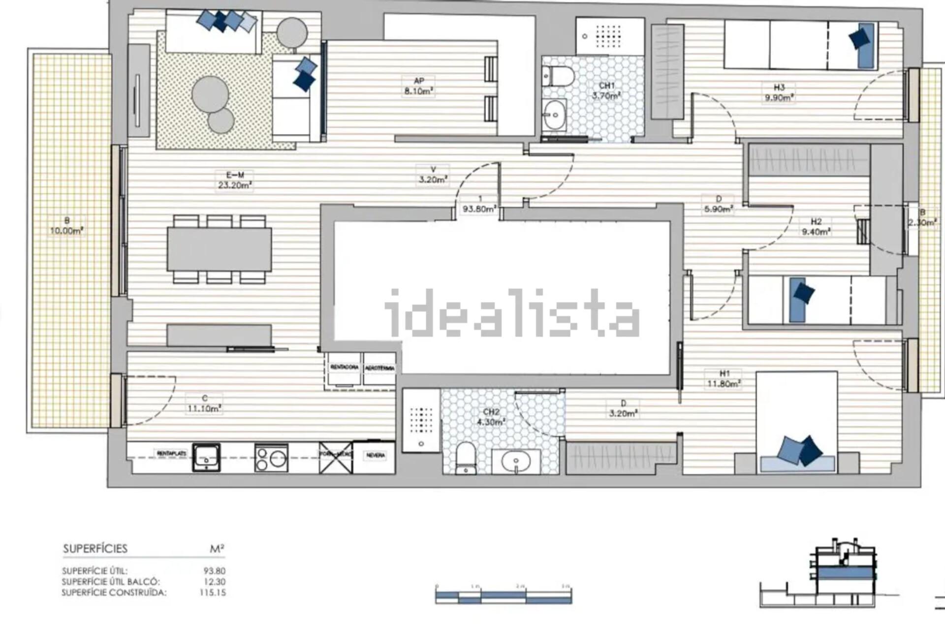 VIVE A 5 MIN DEL MAR EN BADALONA-32