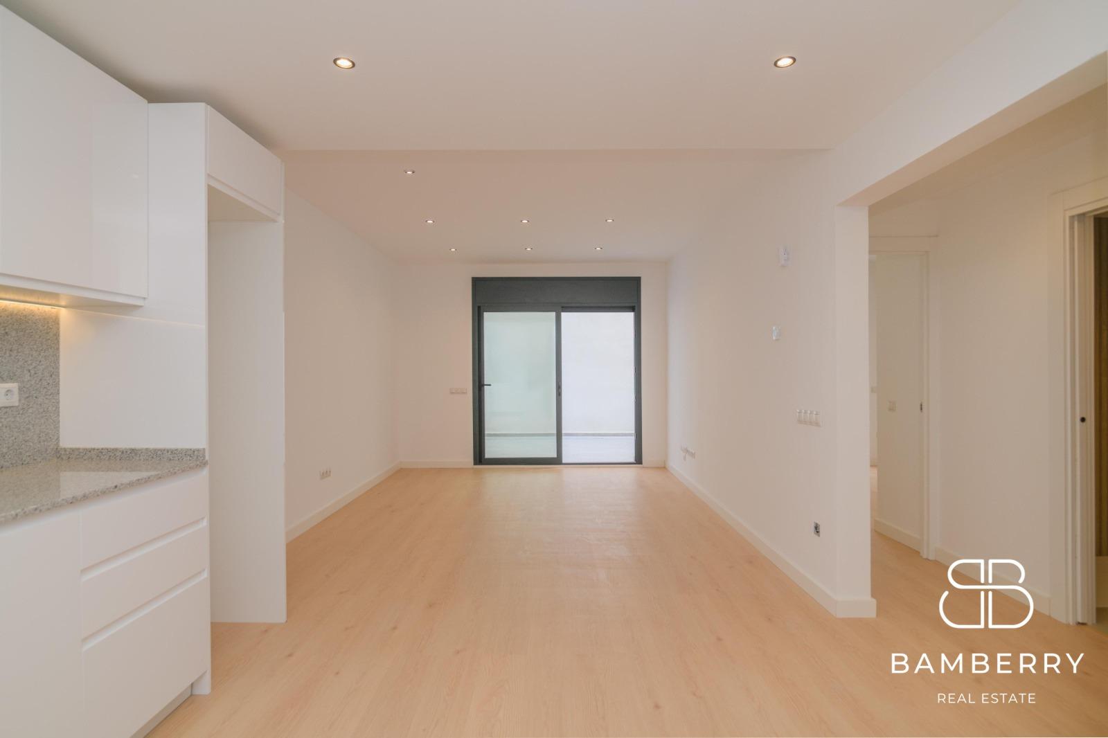 OBRA NUEVA EN SANT BOI DE LLOBREGAT | PLANTA BAJA DE 2 HABITACIONES CON TERRAZA-8