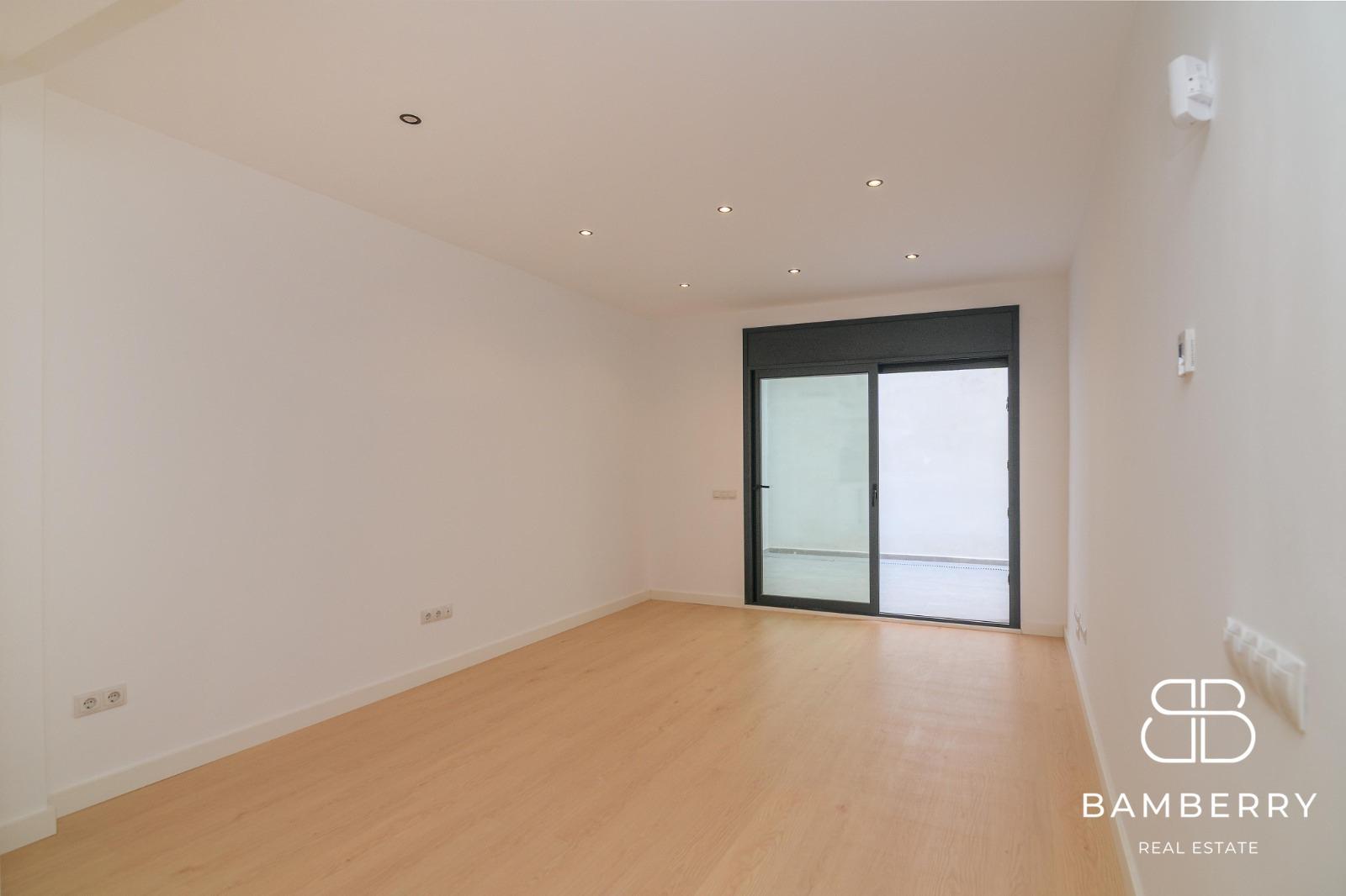 OBRA NUEVA EN SANT BOI DE LLOBREGAT | PLANTA BAJA DE 2 HABITACIONES CON TERRAZA-9