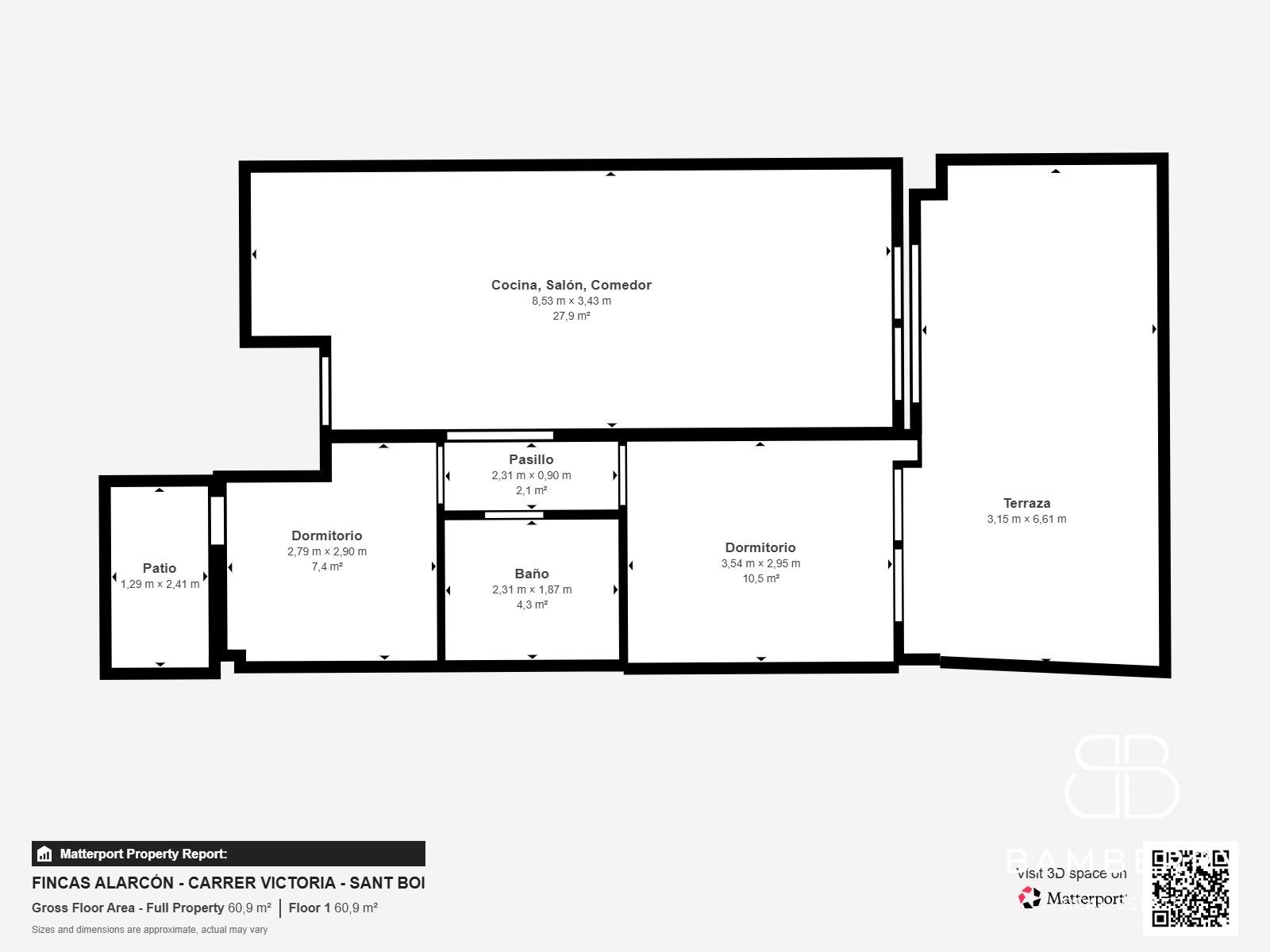 OBRA NUEVA EN SANT BOI DE LLOBREGAT | PLANTA BAJA DE 2 HABITACIONES CON TERRAZA-44
