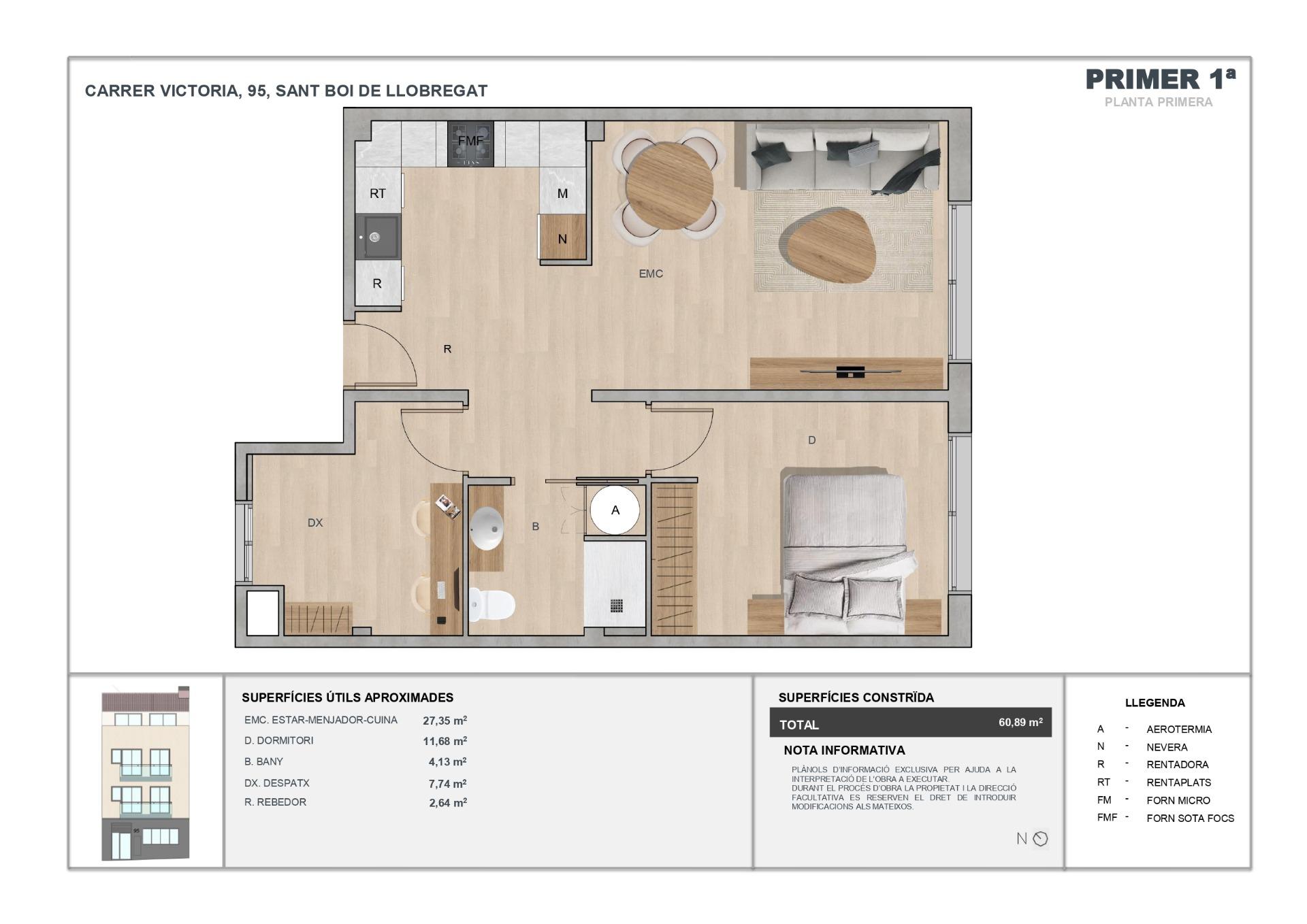 OBRA NUEVA EN MARIANAO – SANT BOI DE LLOBREGAT | 2 HABITACIONES-26