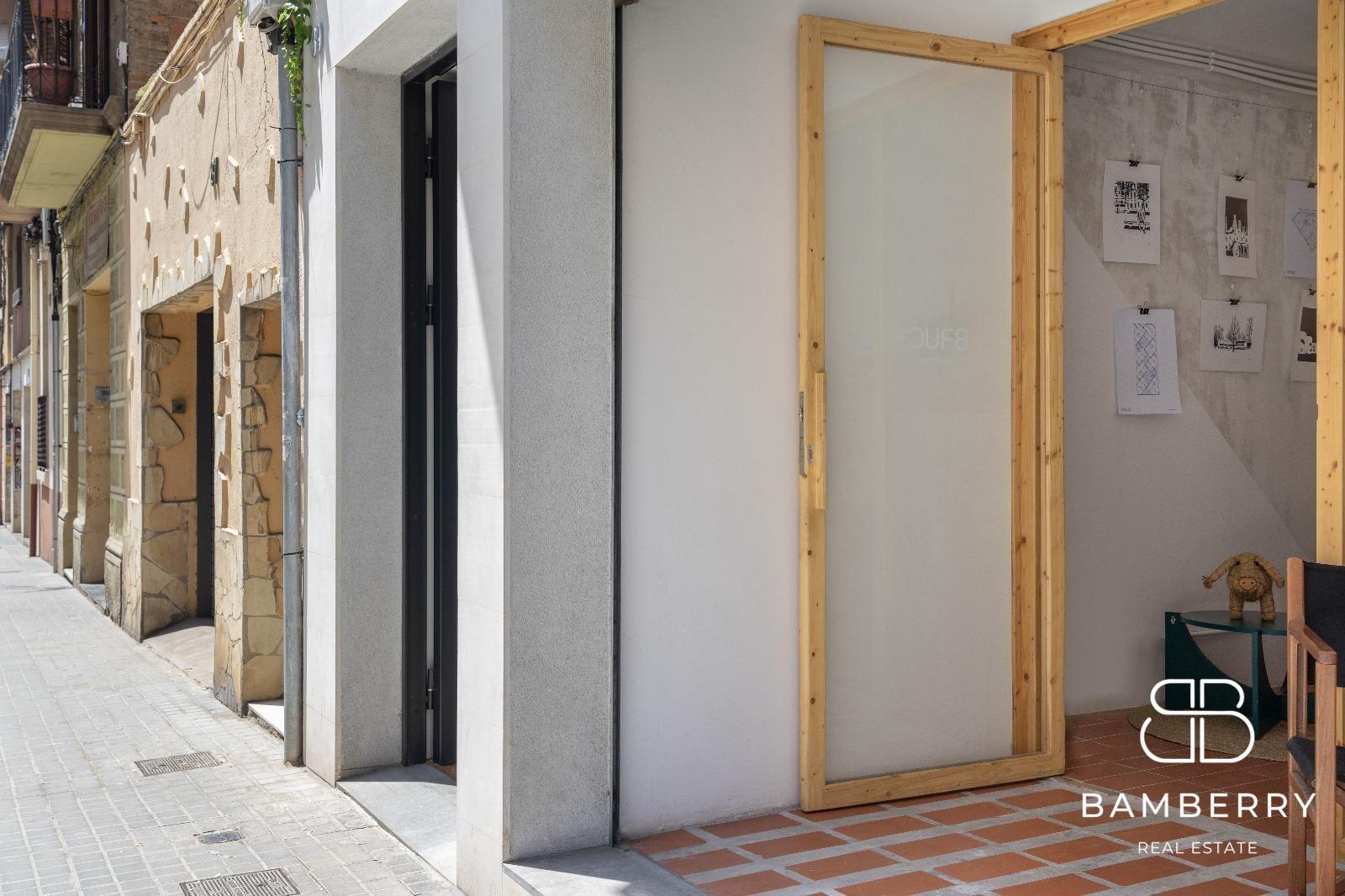 Oficina de diseño reformada en Gràcia-12