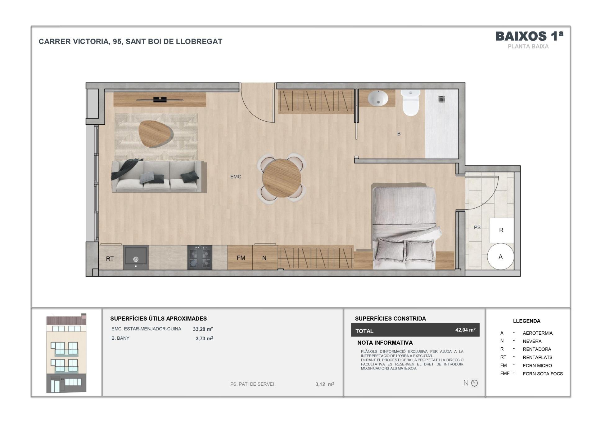 CHARMING 1-BEDROOM LOFT IN SANT BOI DE LLOBREGAT-29