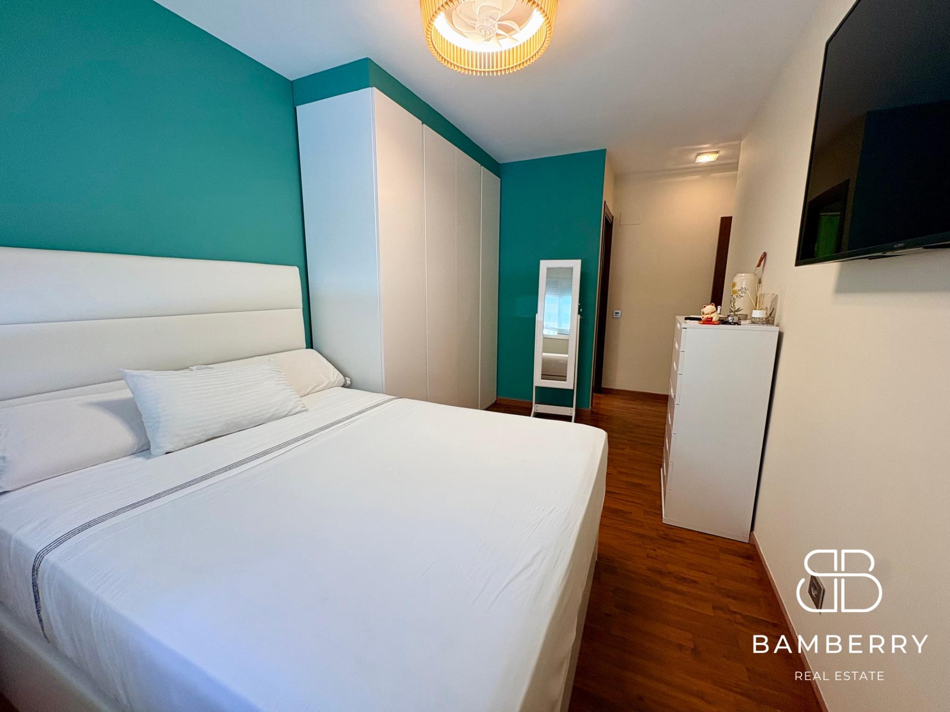 PISO DE 3 HABITACIONES CON 2 BALCONES EN CASTELLDEFELS | FINCA SEMINUEVA CON ASCENSOR-7