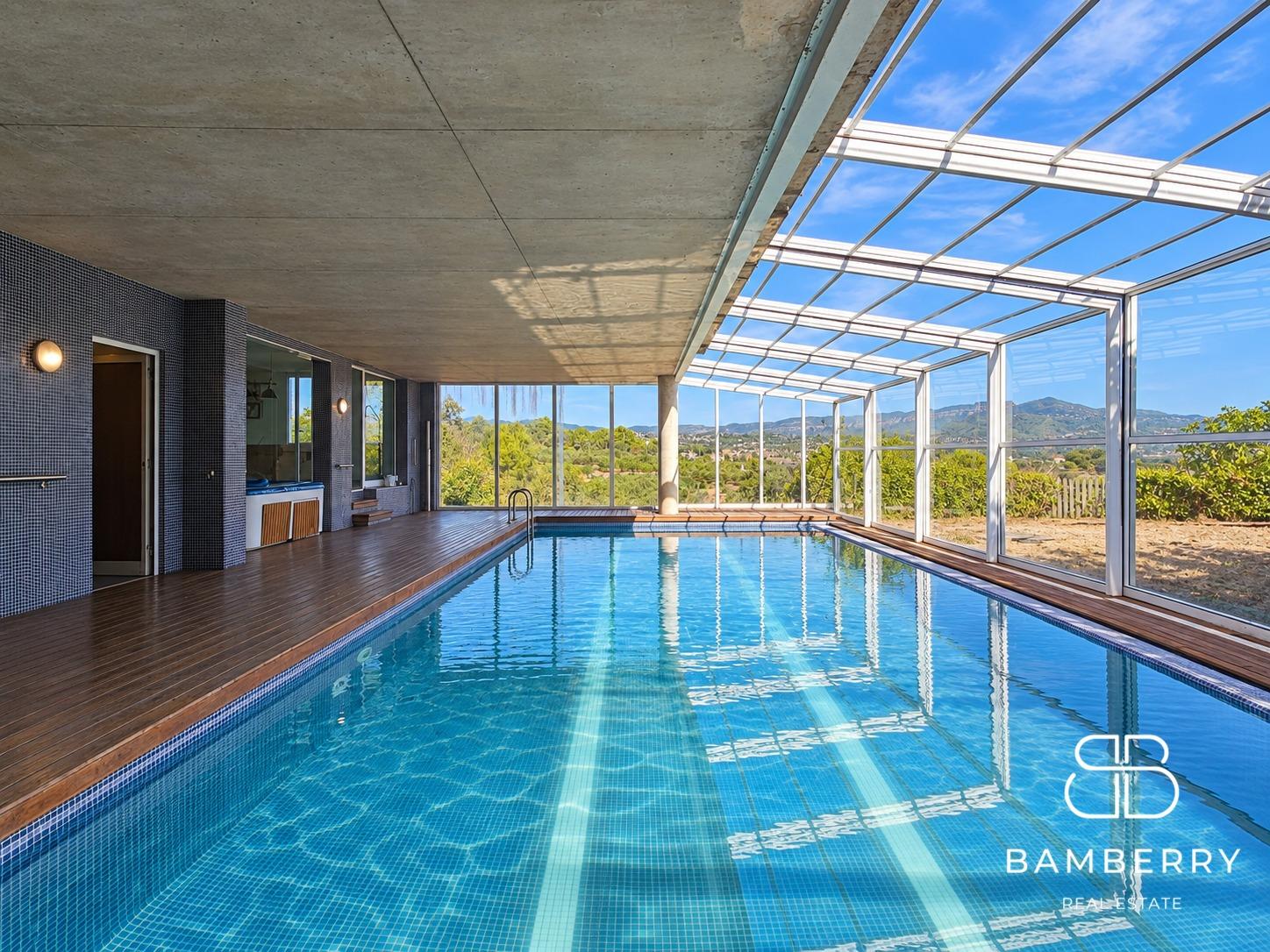 CASA AMB JARDÍ, PISCINA I DOS ESPAIS D’HABITATGE A LLIÇÀ D’AMUNT-66